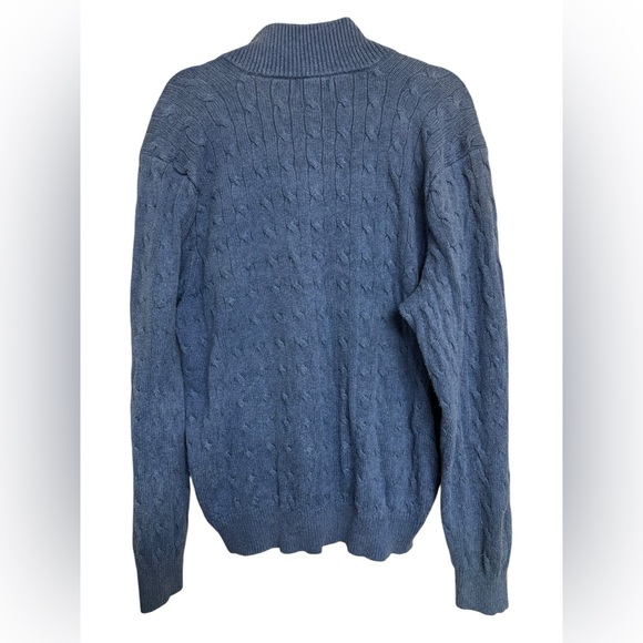 Polo Ralph Lauren Tussah Silk Quarter Zip - Picture 2 of 4